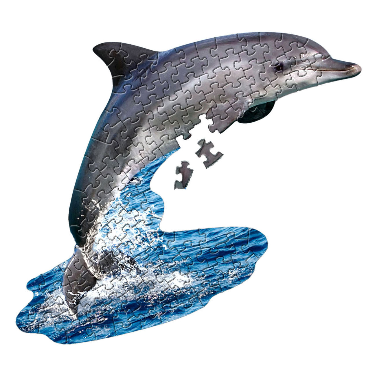 Formenpuzzle Delfin, 100-tlg.