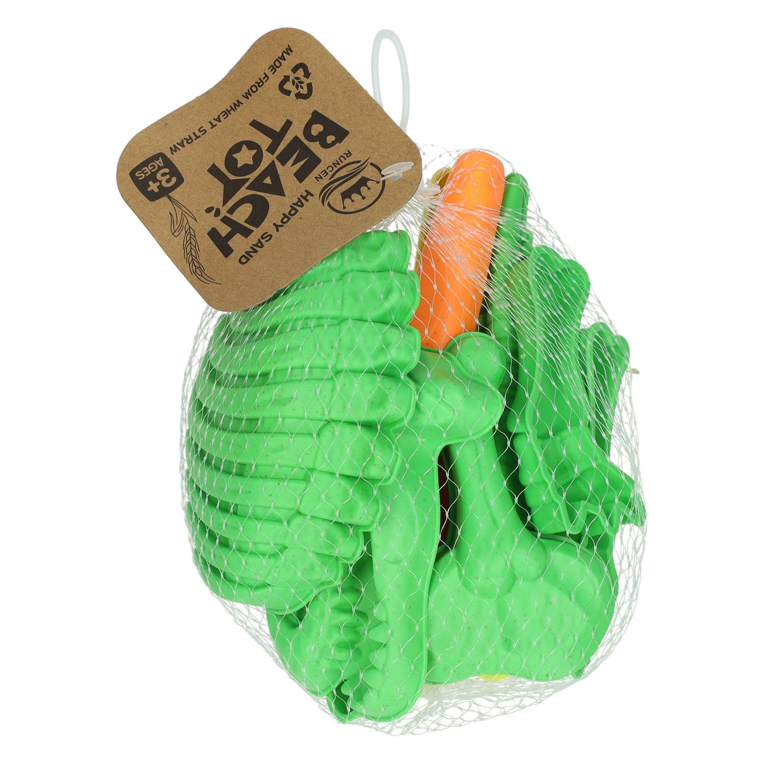 Bio-plastische Sandformen Dino
