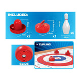 Ngk air bowling and curling set - afbeelding 3