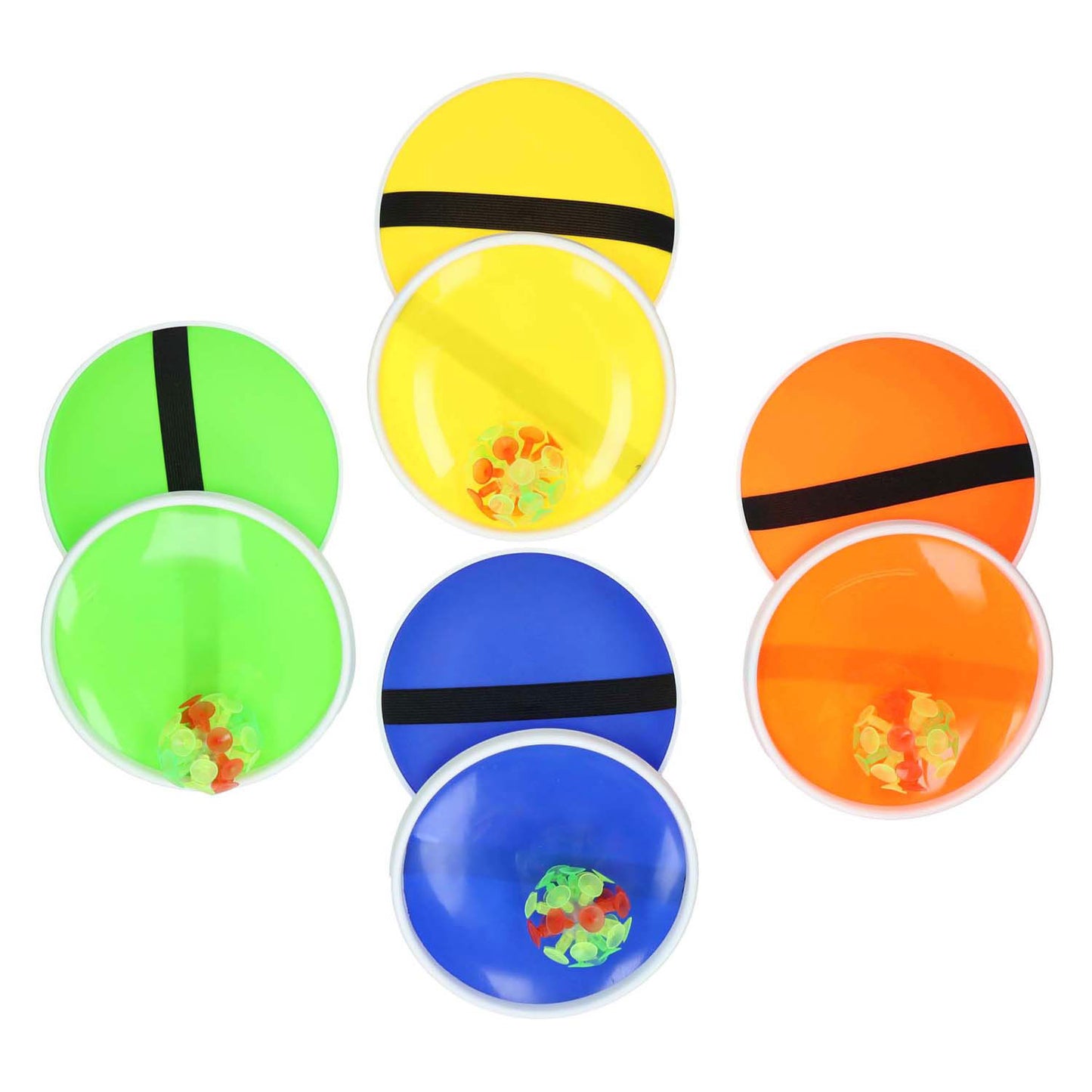 Fangwurfspiel mit Saugnapfball