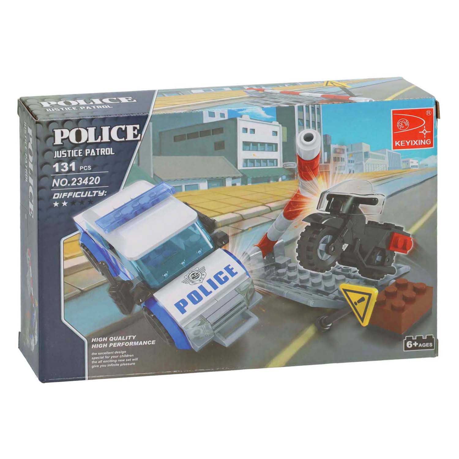 Bausatz Polizei-Straßensperre – 127 Teile.