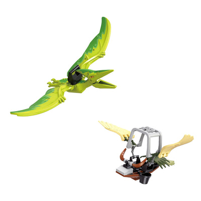 Bausatz Dino-Flugmaschine - 65 Teile.