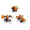BAUSETE SETE TITAN -Fahrzeuge 3in1