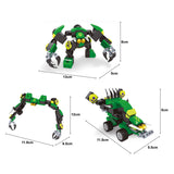 Baukasten Titan Transform Green - 76 Teile. - afbeelding 3
