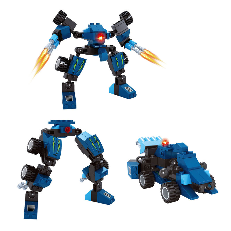 Baukasten Titan Transform Blue - 71 Teile.