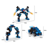 Baukasten Titan Transform Blue - 71 Teile. - afbeelding 3