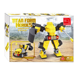 Bauset Roboterbagger verwandeln - 82-tlg. - afbeelding 2