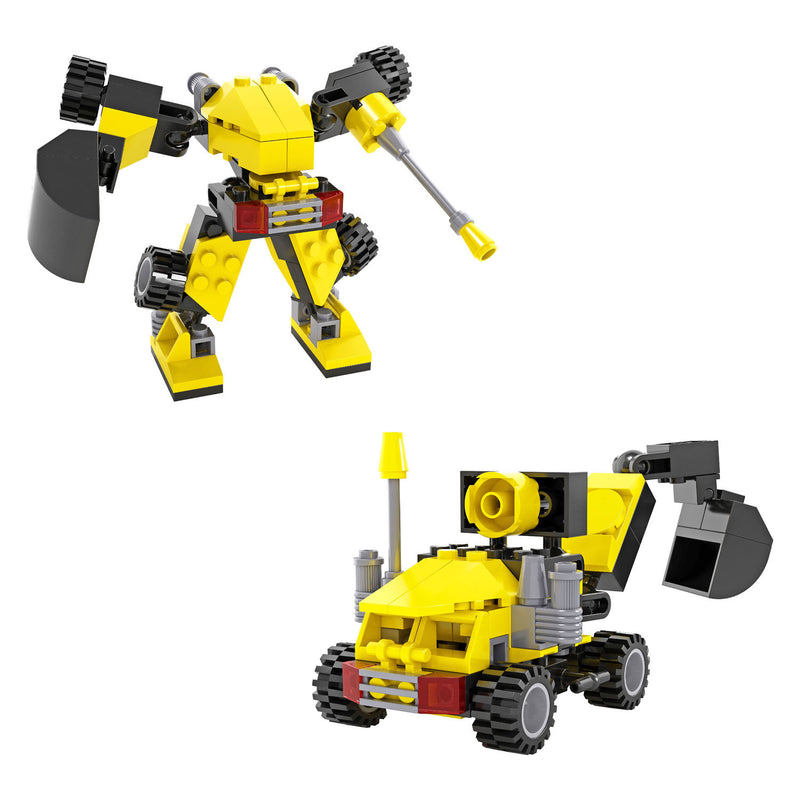 Bauset Roboterbagger verwandeln - 82-tlg.