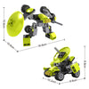 Bausatz Roboter-Raumauto verwandeln – 90 Teile