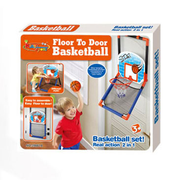 Basketball-Rückwand-Türhänger stehend