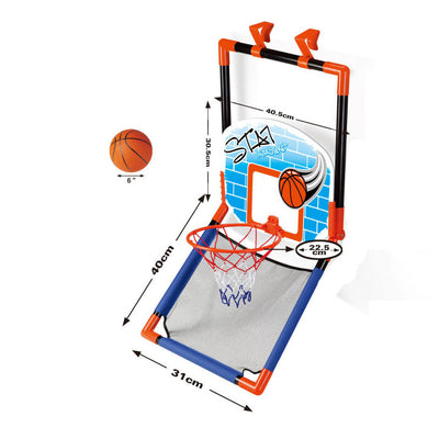 Basketball-Rückwand-Türhänger stehend