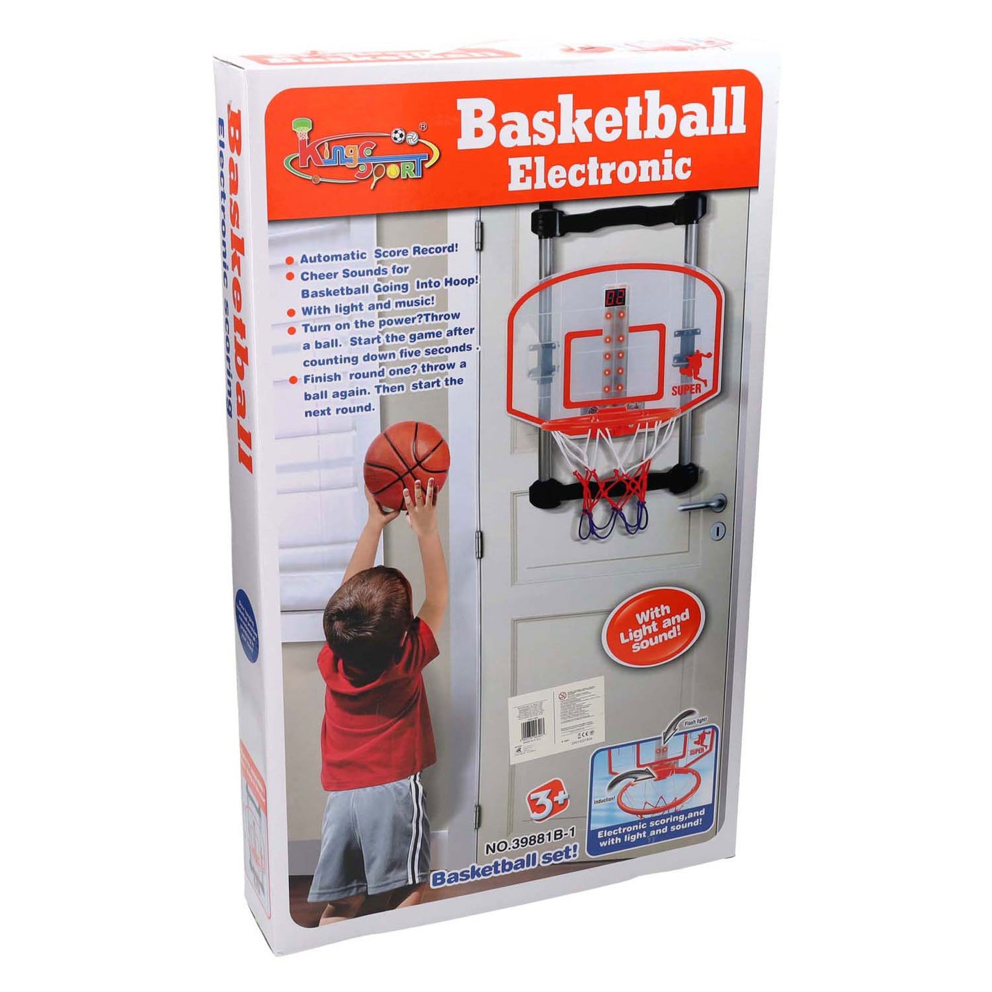 Basketball-Rückwand-Türhänger mit Theke
