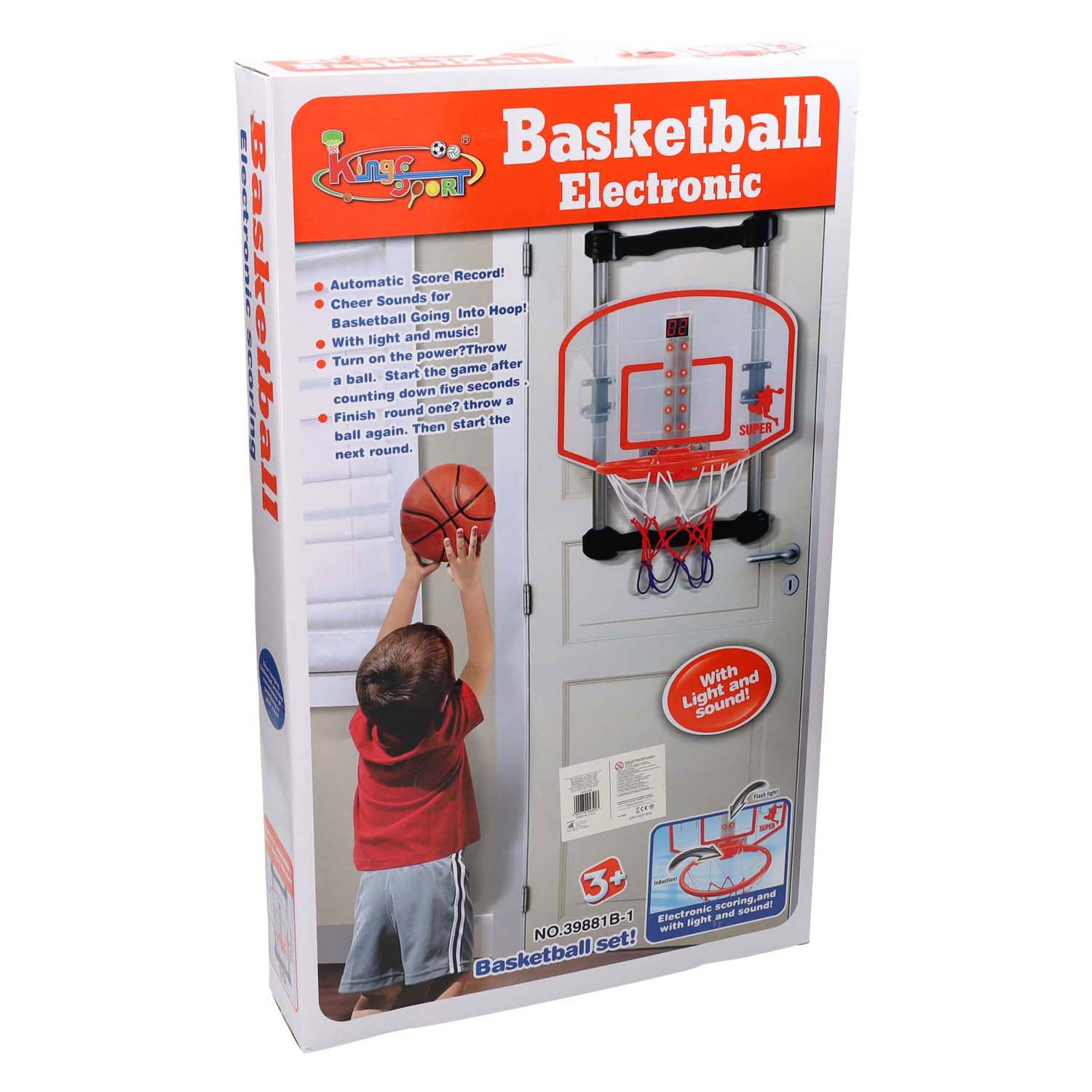 Basketball-Rückwand-Türhänger mit Theke