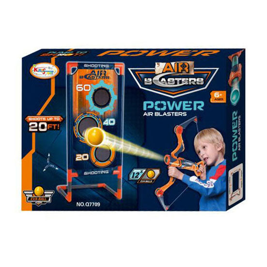 Pfeil- und Bogenset mit Kugeln und Ziel