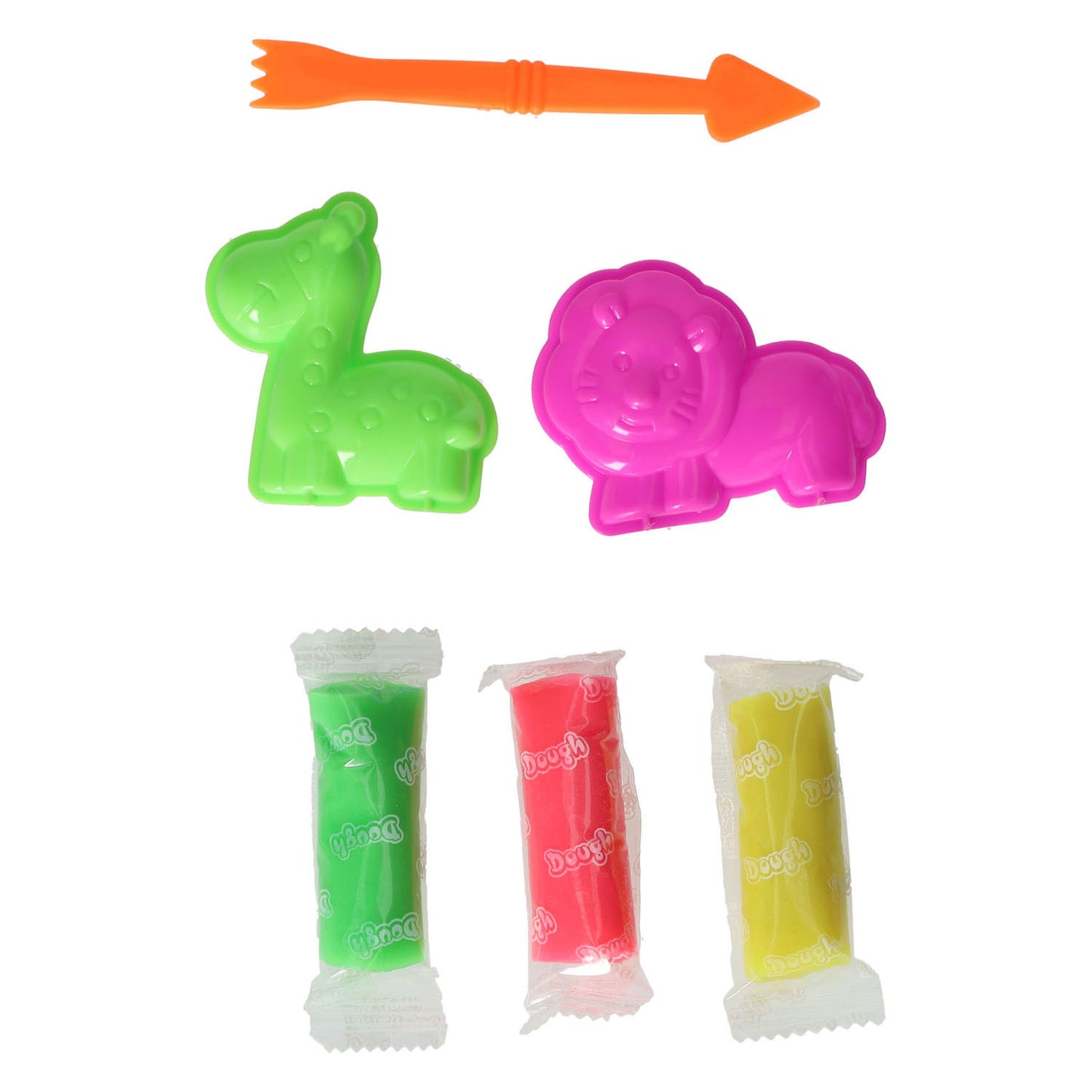 Tonset mit 2 Tierformen und 1 Werkzeug