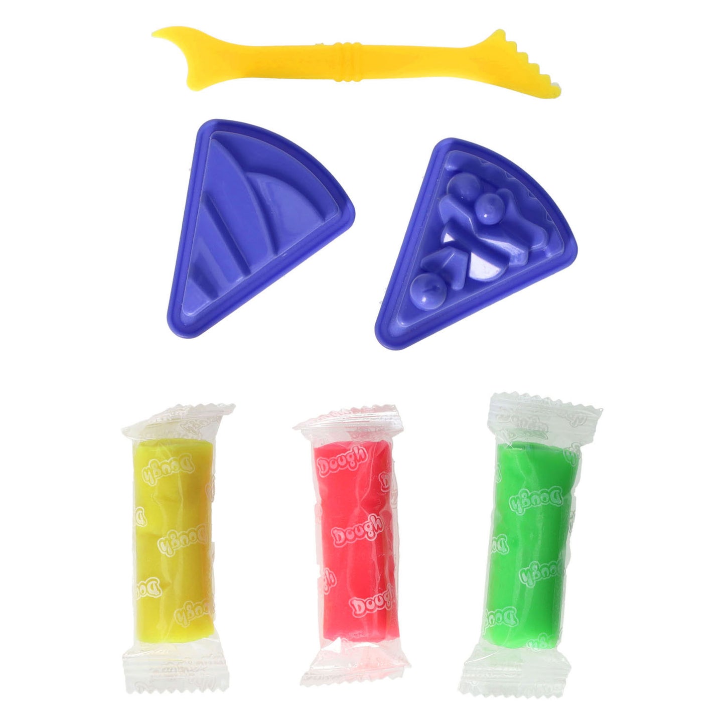 Tonset mit 2 Dessertformen und Werkzeugen – 3 Tonfarben