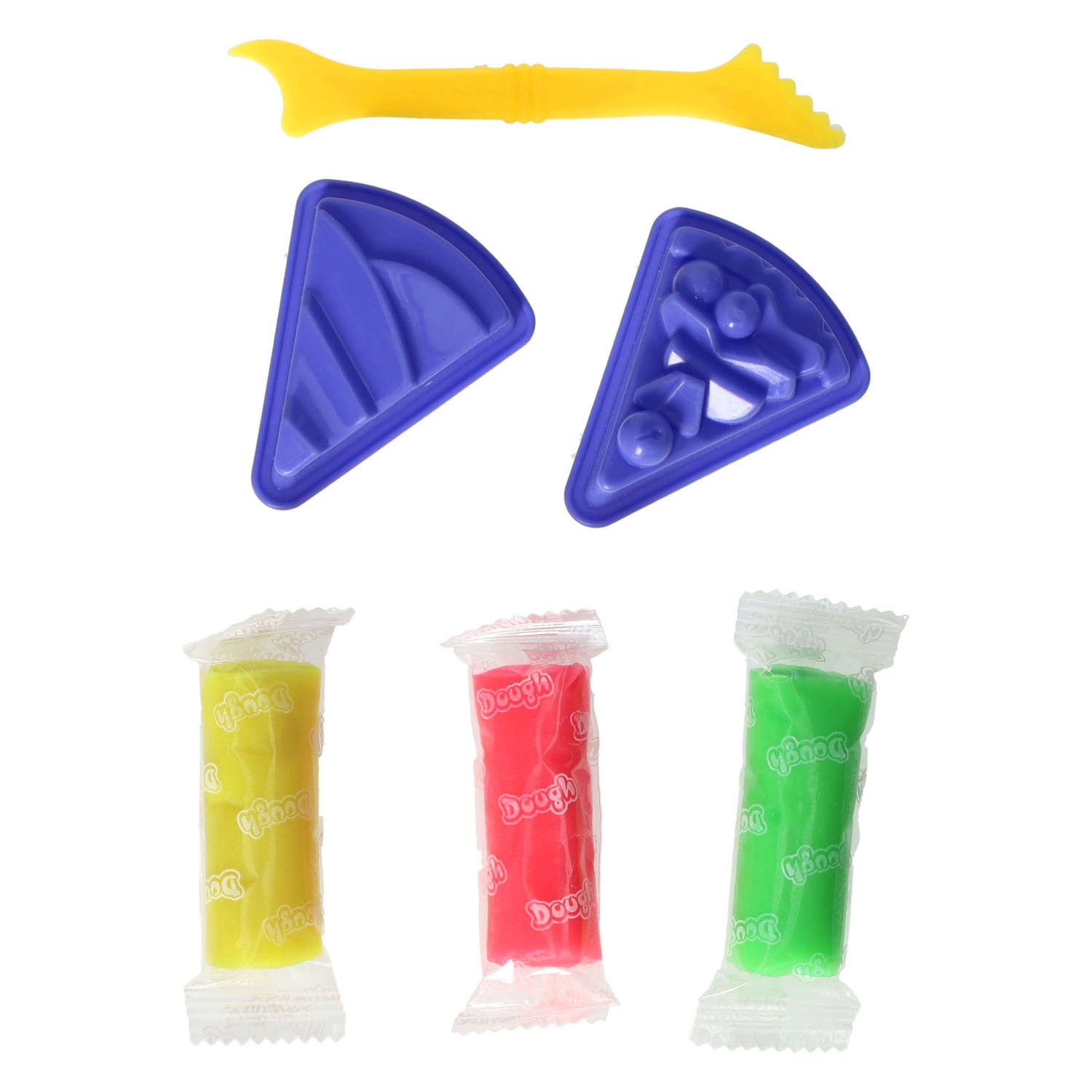 Tonset mit 2 Dessertformen und Werkzeugen – 3 Tonfarben