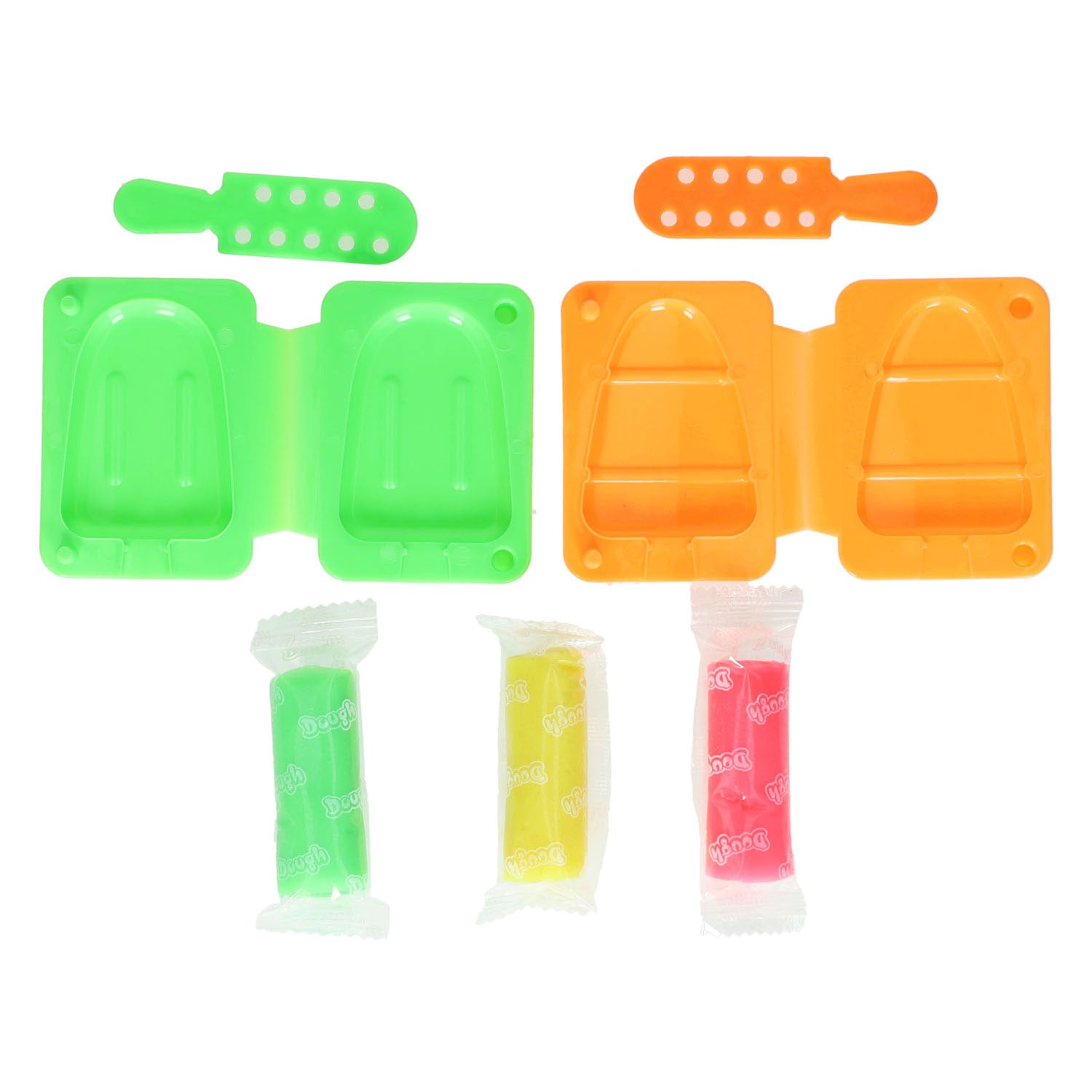 Eiscreme-Ton-Set herstellen - 3 Tonfarben - 6-tlg.