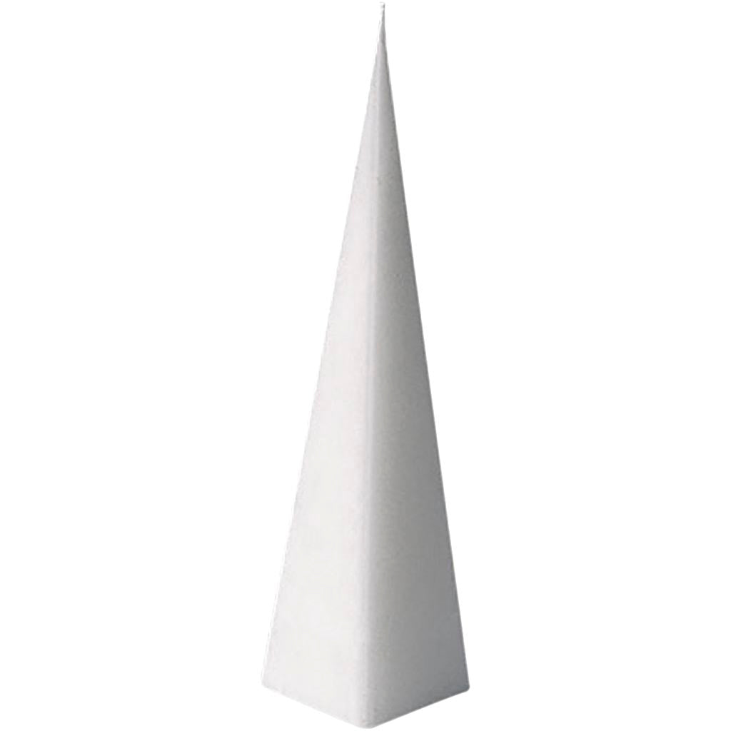 Creativ Company Kerzenform, Pyramide, Maße 228x60 mm, 1 Stück