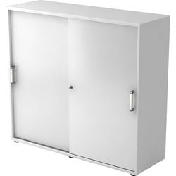 Bach Schiebetürschrank Hammerer V1753S W W CE weiß 1200 mm x 400 mm x 1100 mm