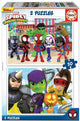 Educa – Puzzle – 2 x 20 Teile – Spidey seine tollen Freunde