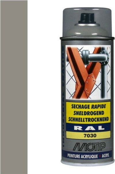 Motip 1051634 - ind. RAL 7030 Blaugrau Spraydose 400 ml | 1 Stk