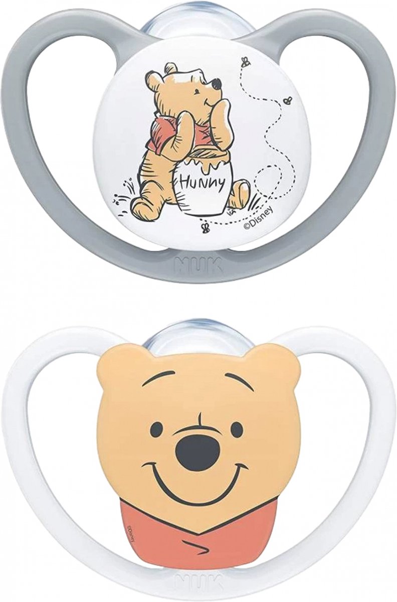 Nuk Space Disney Baby 2 Silikonschnuller 0-6 Monate
