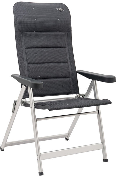 Crespo - Liegestuhl - M - AL 237 - Deluxe - Dunkelgrau