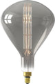 Calex Sydney XXL Titanium – E27 LED-Lampe – Filament-Lichtquelle dimmbar – 7,5 W – warmweißes Licht