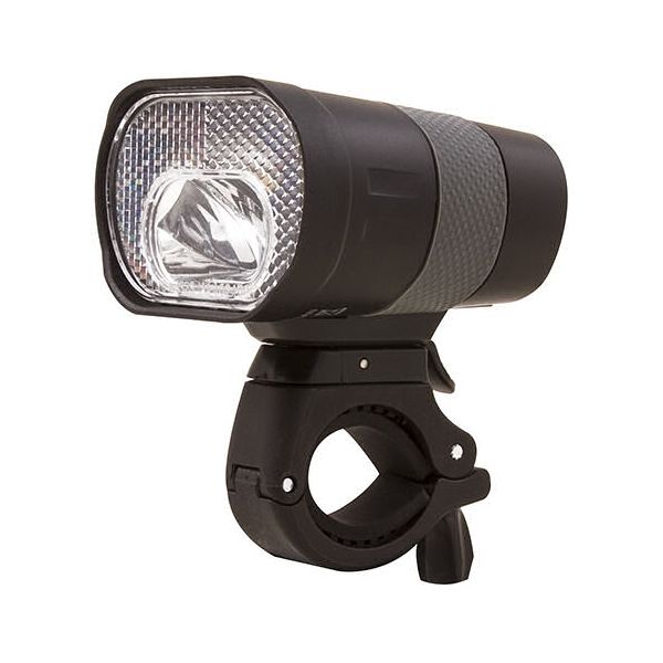 Scheinwerfer Axendo 40 Lux USB wiederaufladbar 65 mm schwarz