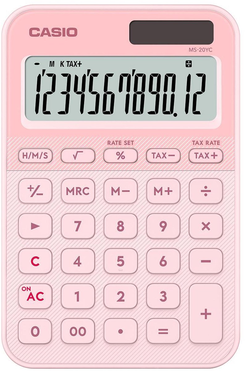 Taschenrechner Casio Pink 23 x 105 x 150 mm