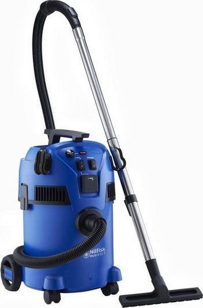 Nilfisk Multi 22t Nass- und Trockensauger – 1200 W – extra Steckeranschluss – blau