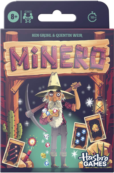 Hasbro Gaming Minero Family Kartenspiel – Englisch