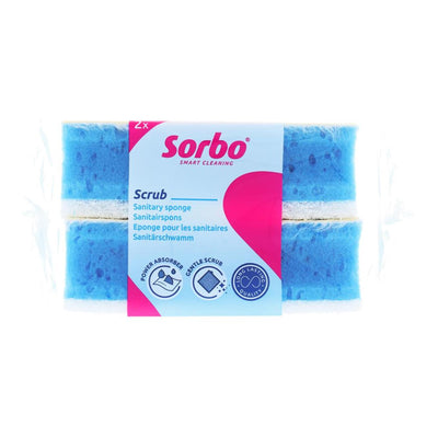 Sorbo Hygieneschwamm XL 2 Stück 11,5x6,5x4cm