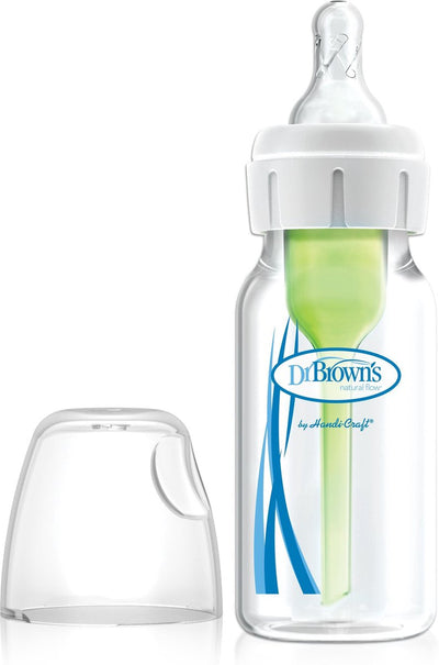 Dr. Brown's Options+ Anti-Kolik-Babyflasche – Enghalsflasche – 120 ml