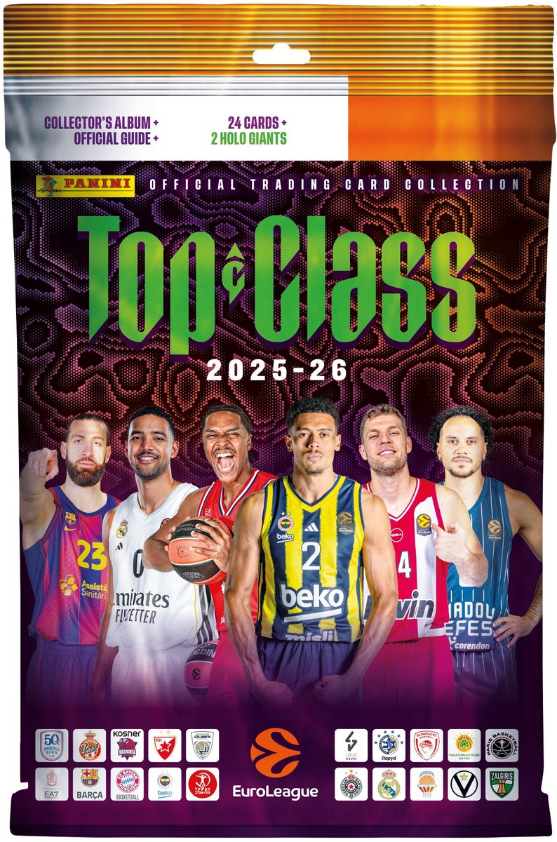 Panini – Euro League Top Class 2025 2026 TC – Starterpaket