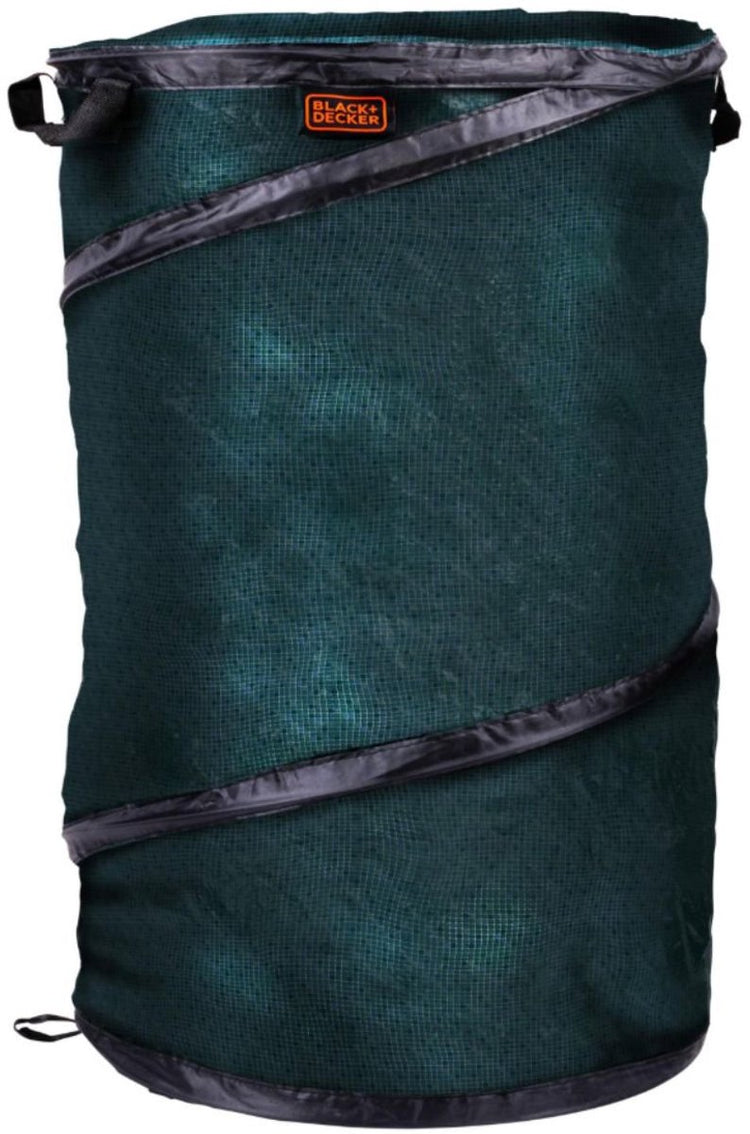 Black+decker Gartenabfallsack – faltbar – 45 x 75 cm – 120 l – grün