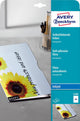 Avery 2500 Inkjet Polyester transparent 10 Blatt transparente Folie