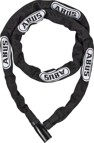 Abs -Kettenschloss 4804K 110 Schwarz, 4 mm dick, 110 cm, Fahrrad