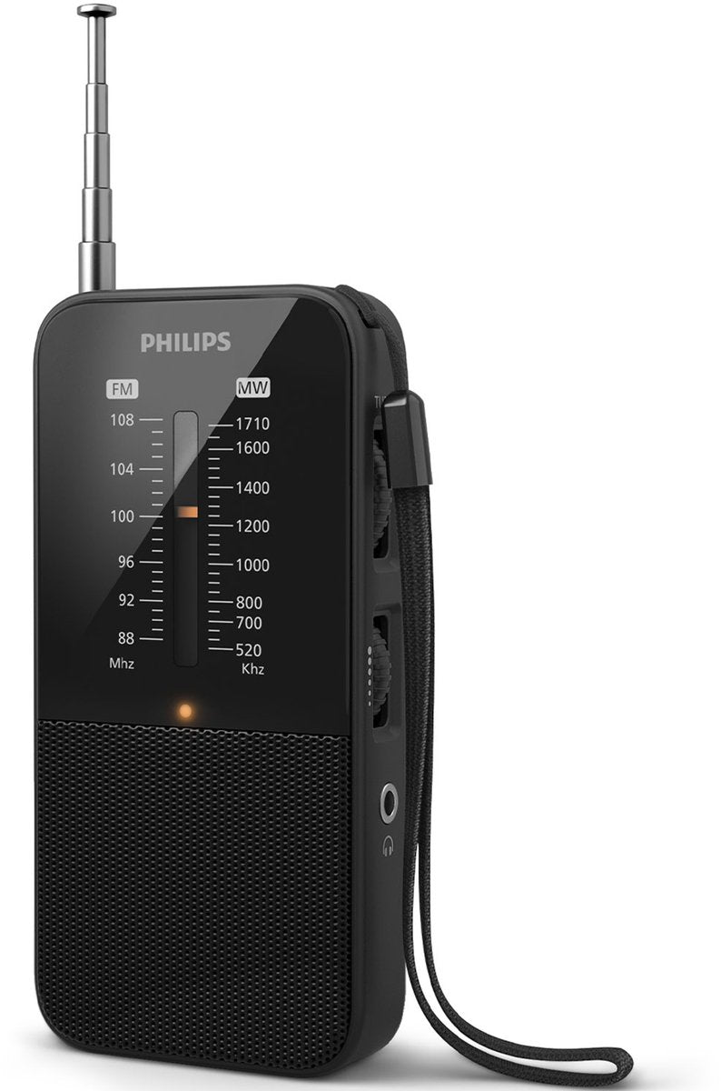 Philips LED-Radio AM FM-Player Philips Tar1509 00 schwarz
