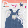 Corolle Jeans-Overall mit T-Shirt kleiner Entdecker – 30 cm
