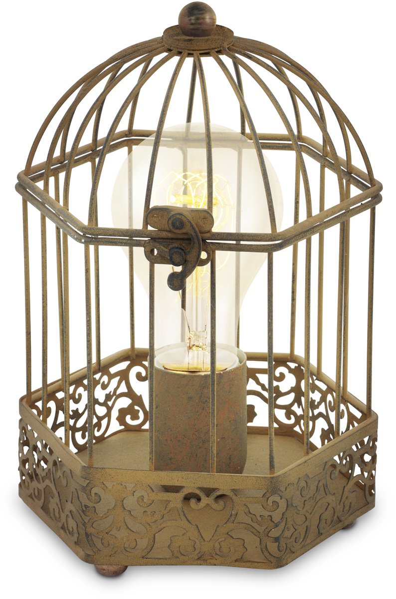 Eglo Vintage Harling - Tischlampe - 1 Licht - rostfarben