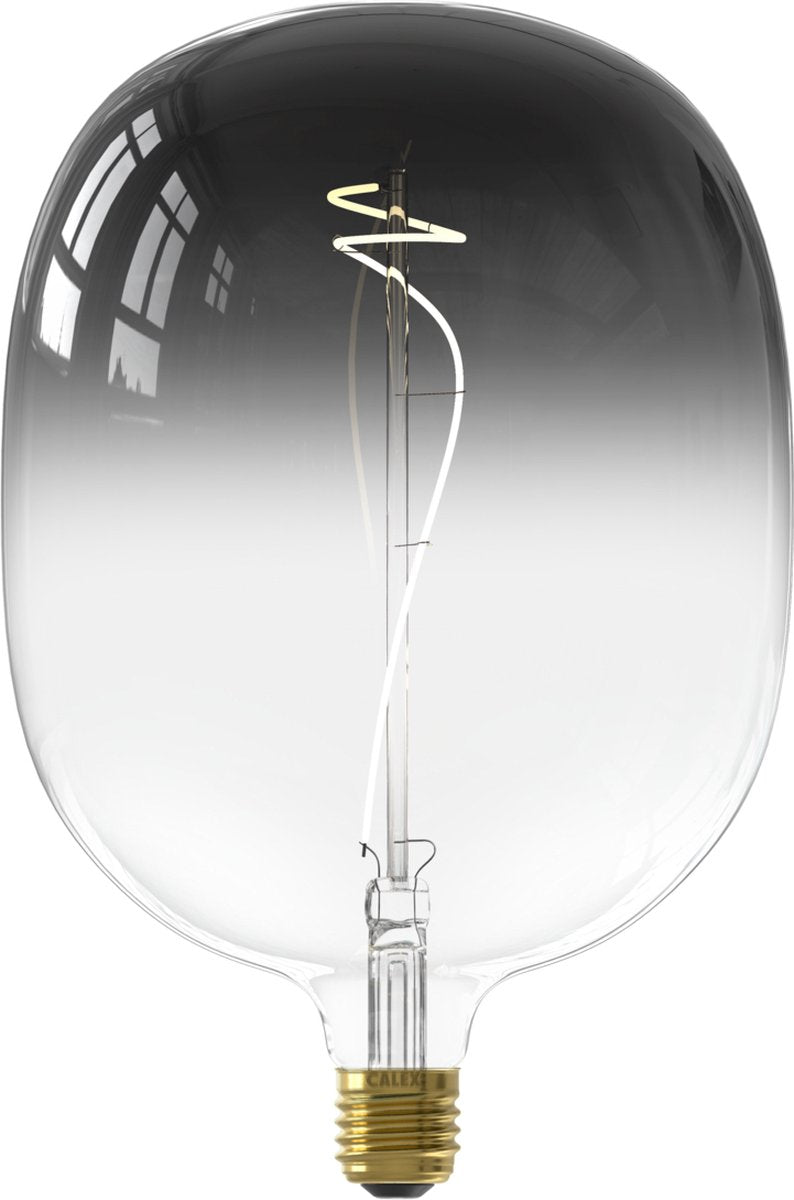 Calex Avesta Colors Gris – E27-LED-Lampe – dimmbare Filament-Lichtquelle – 5 W – warmweißes Licht