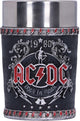 Nemesis Now – AC-DC-Rückseite in schwarzem Schnapsglas – mehrfarbig