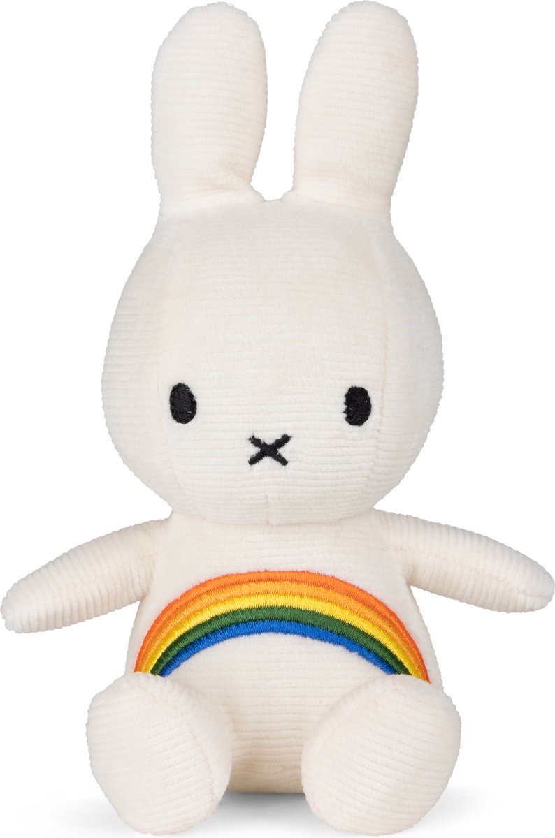 Bon Ton Toys Miffy - Regenbogen gebrochenes Weiß - 18 cm - 7''