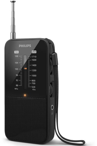 Philips LED-Radio AM FM-Player Philips Tar1509 00 schwarz