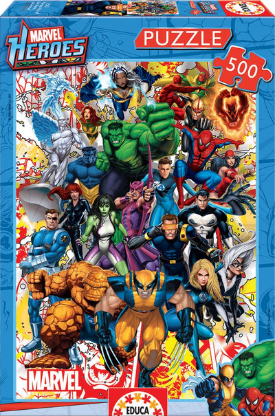Marvel Educa die Superhelden – 500 Teile