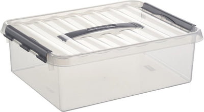 Sunware q-line Aufbewahrungsbox 10l transparent