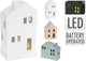 Cosydecor Statuenhaus mit LED 13cm Dolomit