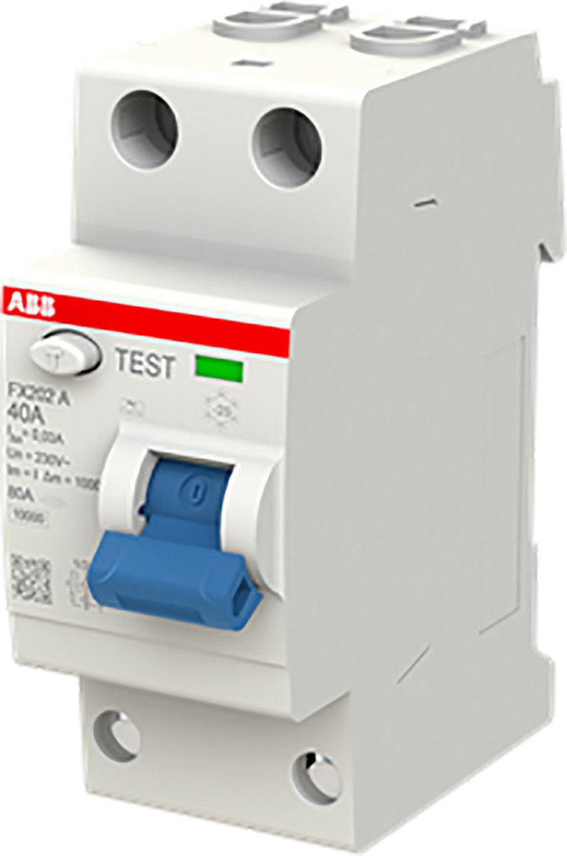 Busch-jaeger abb fx202 a-40a fehlerstromschutzschalter 2p 30ma – 2csf202165r1400 – e3zum